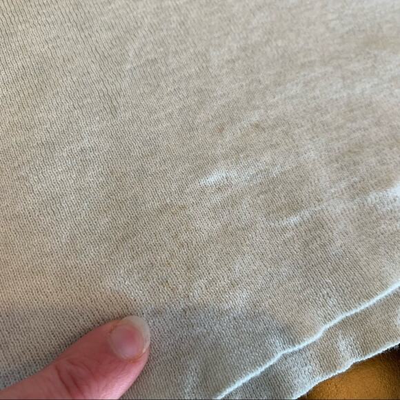 Tory Burch light green mock turtleneck short sleeve sweater size XL - Picture 8 of 14